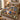 Road to Bethlehem Nativity quilt bedding set with 2 matching pillowcases on a bed with Christmas decor