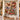 Robin Ribbon Parade family photo fleece throw displayed on a wall above a bench