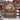 Rocky Mountain Elk Medallion Christmas woven blanket personalized with custom family name, room view 4