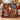 Santa Tartan Star Christmas fleece throw draped over a sofa