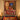 Scandinavian Christmas Hearth woven blanket displayed as a Christmas wall tapestry above a bed
