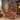 Holding a personalized Scandinavian Christmas Hearth woven blanket with custom family name woven in