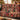 Scottie Dogs Stocking Mantel woven blanket draped over a sofa in a holiday living room