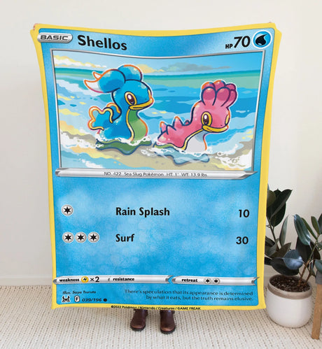 Shellos Sword & Shield Series Blanket