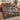 Personalized Snowy River Birch Cardinals comforter set with custom family name and 2 matching pillowcases on a bed