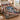 Snowy River Birch Cardinals quilt bedding set with 2 matching pillowcases in a cozy holiday bedroom