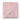 Personalized Solid Light Rose Baby Name Swaddle Blanket - Block & Script - Amor Custom Gifts