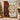 Personalized stained glass cross prayer blanket with custom name displayed on a wall