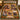 Thanksgiving harvest photo blanket spread on a bed