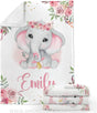 Blankets Baby Blankets for Girls - Elephant Baby Blanket, Best Gift for Baby, Newborn, New Mom