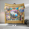 Blankets USA MADE Magic Fairy Tale Princess Blanket, Personalized Fleece Blanket,  Customized Blanket