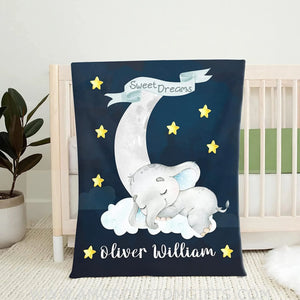 Blankets Personalized Baby Blanket - Cartoon Character Baby Blanket, Baby Girl Blankets, Baby Blanket for Girls