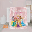 Blankets USA MADE Personalized Fairy Tale Princesses And Royal Pets Blanket - Elsa Frozen Belle Tiana...Custom Name Blanket