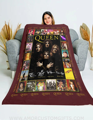 Blankets Personalized Name Queen Poster Boy Girl Blanket