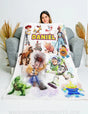 Blankets Personalized Toy Story Character on Film Blanket