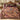 Vendange Vineyard Harvest Luxe woven blanket spread across a bed in a cozy bedroom