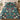 Personalized Wilderkind Christmas Garden quilt bedding set with custom family name and 2 matching pillowcases on a bed