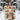 Girl holding a personalized Winnie the Pooh Christmas mail blanket with custom name outdoors in the snow