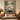 Winter fox woven blanket shown as festive winter wall decor