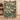 Personalized winter nursery garden woven blanket held up with custom family name woven in