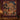 Woodland masquerade woven blanket displayed as a Halloween wall tapestry